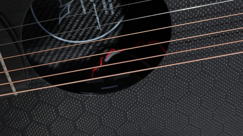 Real carbon fiber guitar 38