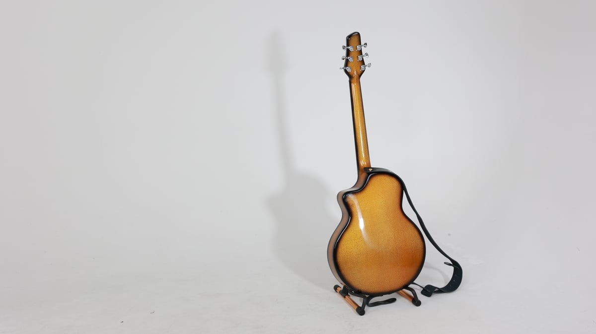 Real carbon fiber guitar 38/41    PLUS X1-GOLDEN