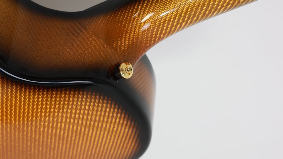 Real carbon fiber guitar 38/41    PLUS X1-GOLDEN