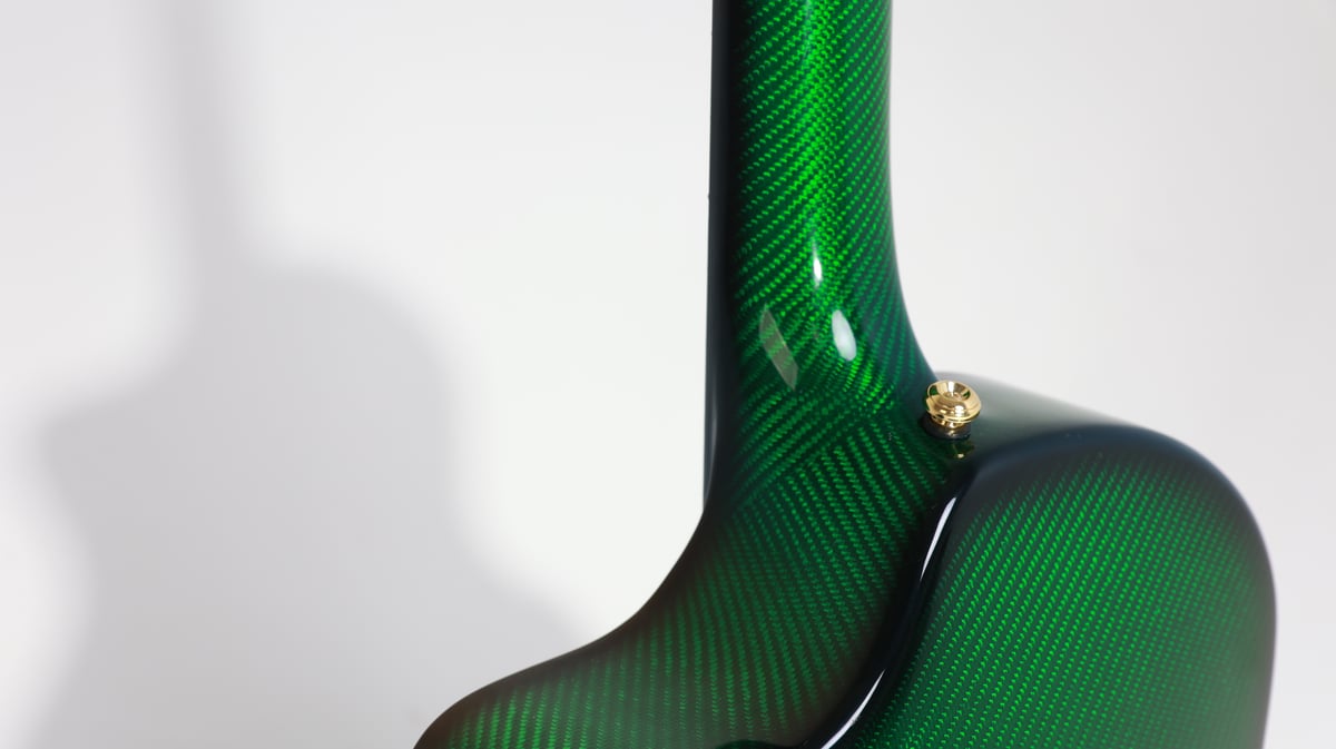 Real carbon fiber guitar 38/41    PLUS X1-GREEN