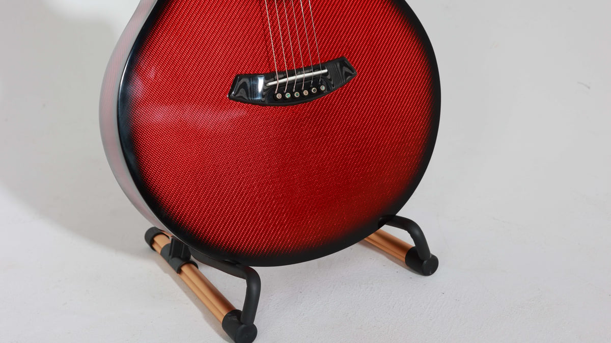 Real carbon fiber guitar 38/41    PLUS X1-RED